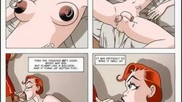 Futa Trap Tranny Comixxx Pack 9 Blonde shemale stripper going wild