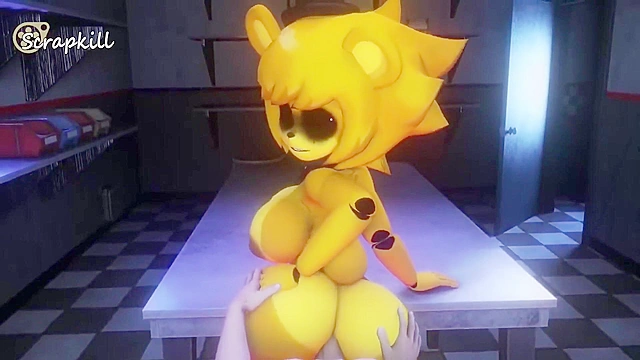 Five Nights at Freddys 3D porn Compilation - Fredinas Nightclub