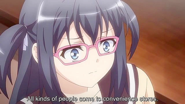 Convenience Store Girl Z 1 - Ugly bastard slams his dick in shoplifting hentai teen