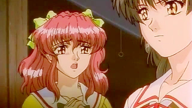 Isaku 1 - Cute anime teen schoolgirl tied up and videod fucking