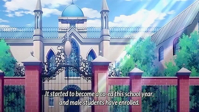 Bitch Academy 1 - Male student is tied up and fucked repeatedly by hentai schoolgirls