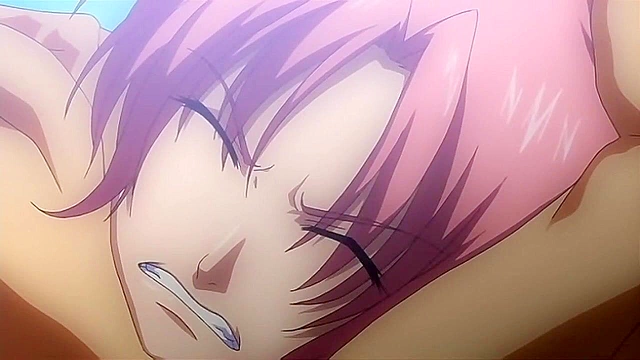 Fighting of Ecstasy 1 - Redhead with huge hentai tits gets defeated in sexual combat