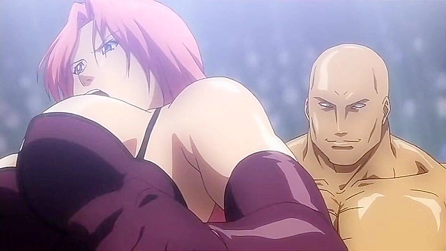 Fighting of Ecstasy 1 - Redhead with huge hentai tits gets defeated in sexual combat