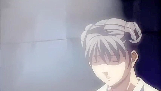 Horny hentai schoolgirl gets sprayed with hot cum repeatedly