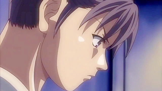 Horny hentai schoolgirl gets sprayed with hot cum repeatedly