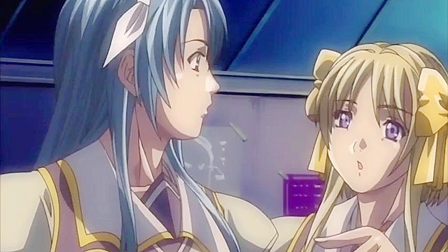 Horny hentai schoolgirl gets sprayed with hot cum repeatedly