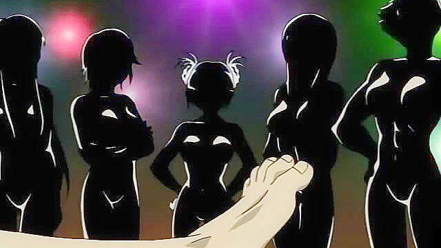 Living Sex Toy 1 - Girls watch while guy creampies inside a tight hentai cunt