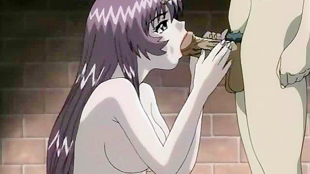 Living Sex Toy 1 - Girls watch while guy creampies inside a tight hentai cunt