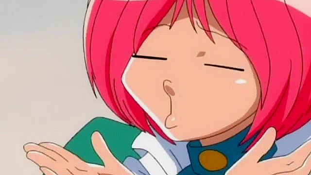 Busty redheaded anime virgin has intense orgasm after pussy licking