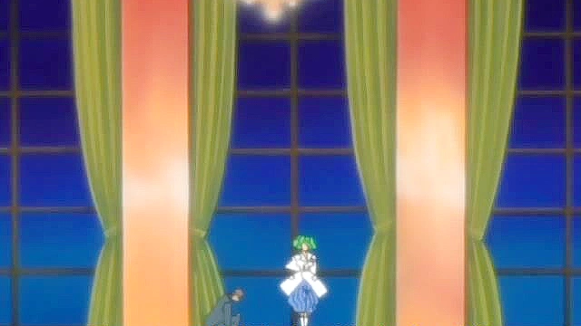 Busty redheaded anime virgin has intense orgasm after pussy licking