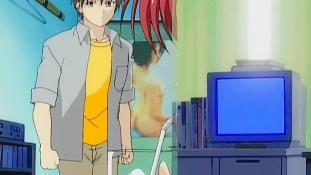 Secret Desires 2 - Anime maid licks tied up slave's pussy to make her pissing herself