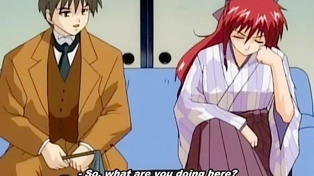 Secret Desires 2 - Anime maid licks tied up slave's pussy to make her pissing herself