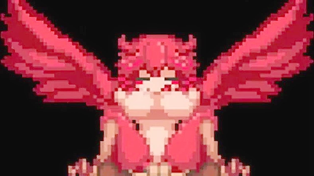 8bit cartoon porn with titty fucking and cumshots