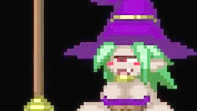 8bit cartoon porn with titty fucking and cumshots