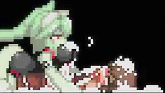 8bit cartoon porn with titty fucking and cumshots