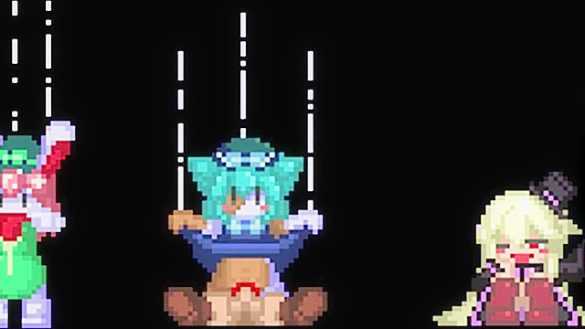 8bit cartoon porn with titty fucking and cumshots