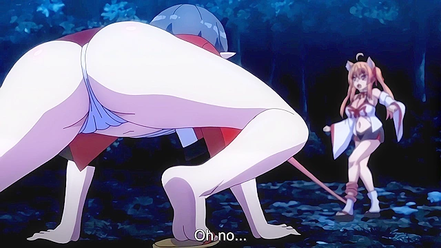 Hyakkiya Detective Office 4 - Doggirl spirit gets purified with hard monster cock thrusts