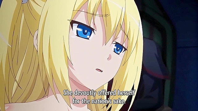 Holy Knight Ruvyrias 4 - Virgin townsfolk gangbang busty warrior girl Ruvyrias