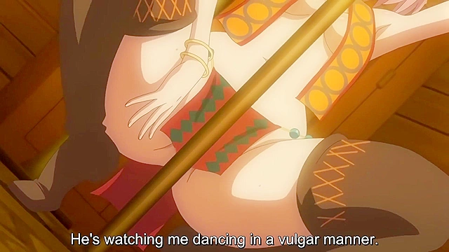 Bunny-Eared Adventure Story 3 - Bunny girl gets her tight pussy creampied after pole dance