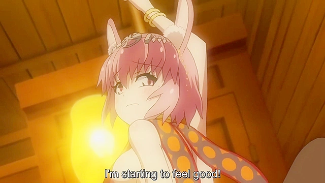 Bunny-Eared Adventure Story 3 - Bunny girl gets her tight pussy creampied after pole dance