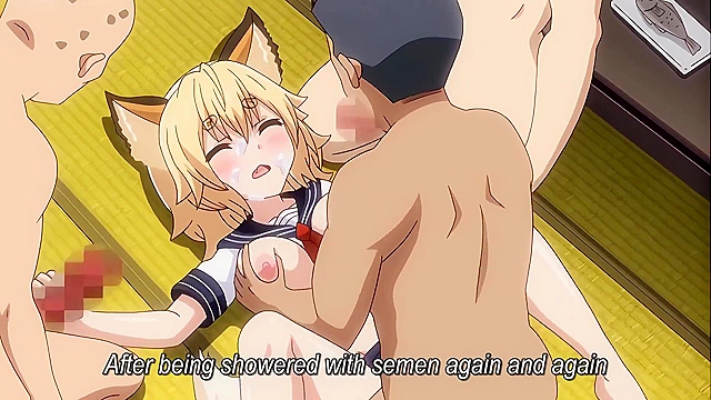 Fox Girl's Naughty Resort 2 - Petite furry hentai girl fucks all the hotel guests