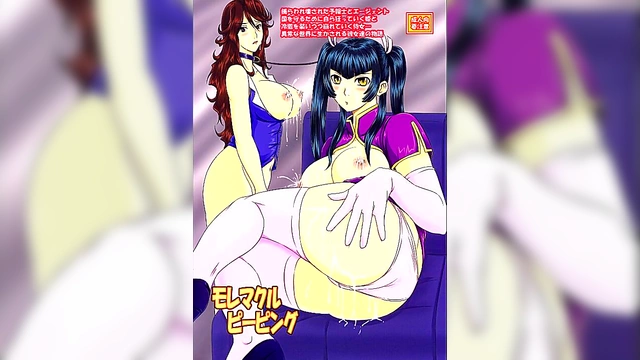 Big-Breasted Gundam Parody Manga Girls Seduce With Hardcore Anime Action