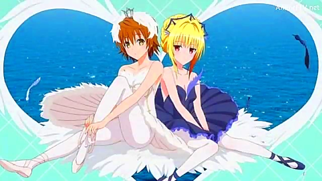 Hot Anime Chick Gets Wild in To Love-Ru Darkness 2nd OVA Ecchi Scene