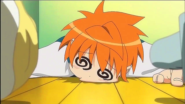 To Love-Ru Anime Couple Engage in Hot Ecchi Action & Passionate Moments