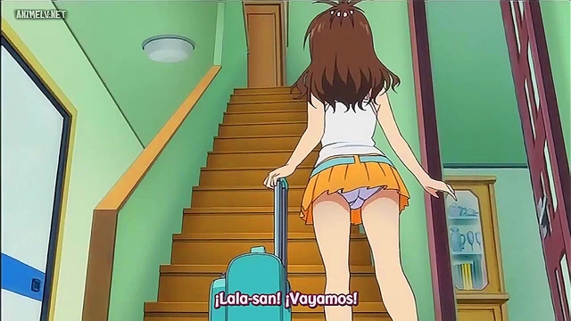 To Love-Ru Anime Couple Engage in Hot Ecchi Action & Passionate Moments