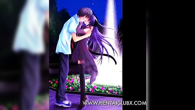 Horny Anime Couples Engage in Steamy Hentai Love Scenes Together