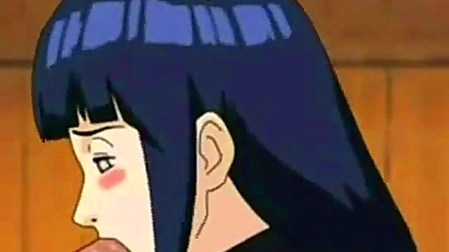 Hinata Sucks Big Cock & Gets Fucked By Naruto In Hot Hentai Action