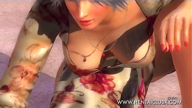 Sexy Ecchi Anime – Christie's Provocative Outfit Teases in Dead or Alive 5 Ultimate