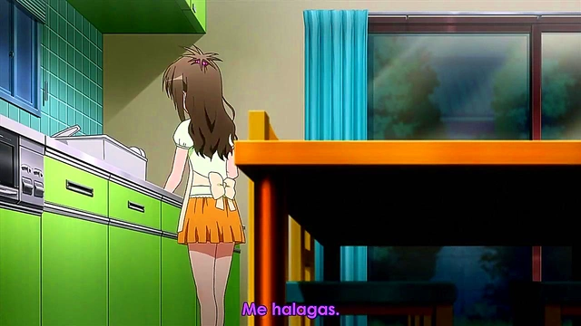 Horny To Love Ru Darkness Anime Couple Engage in Ecchi Fun