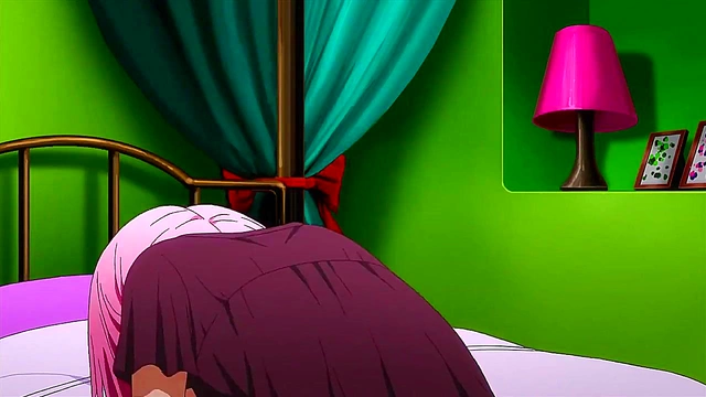 Horny To Love Ru Darkness Anime Couple Engage in Ecchi Fun