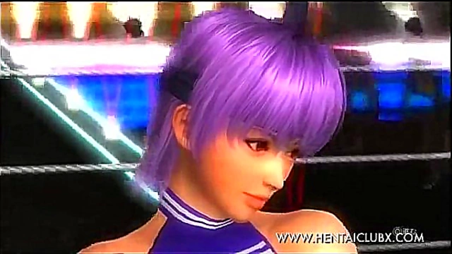 Sexy Ecchi Cheerleader Ayane Gets Nude In Anime Hotness