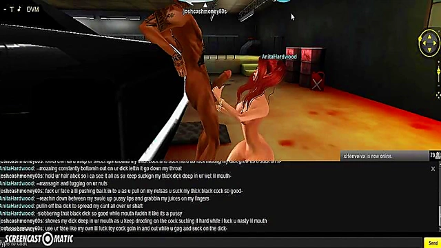 Anita DMV Seduces in 3D Anime Game for Intense Hentai Porn Action