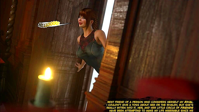 Young Teens Engage in Wild Group Sex Adventure in 3D Comic Legacy Episode