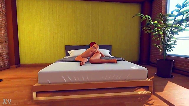 Hetero 3D Anime Couple Engage in Hot Virtual Sex Adventure