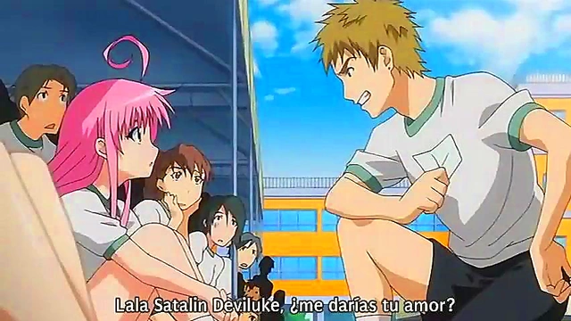 Cute Anime Chick Gets Wild in Ecchi To Love Ru Adventure