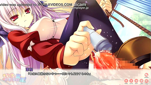 Horny Hentai Babe Dominates With FootJob Seduction