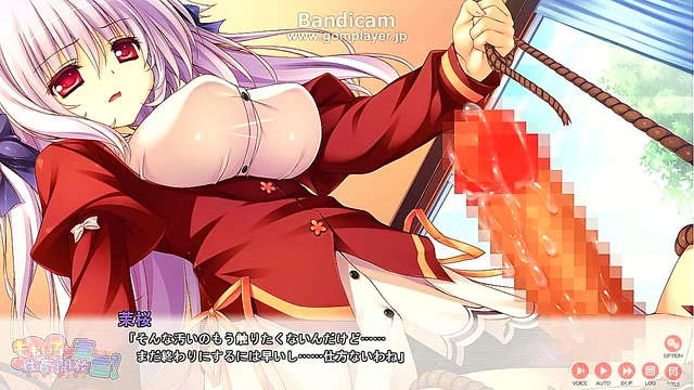 Horny Hentai Babe Dominates With FootJob Seduction