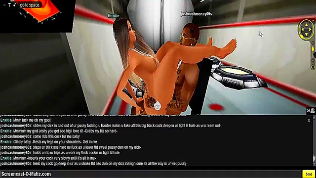 3D Hentai Game Adventure – Sexy IMVU Chick In Space Gets Fucked