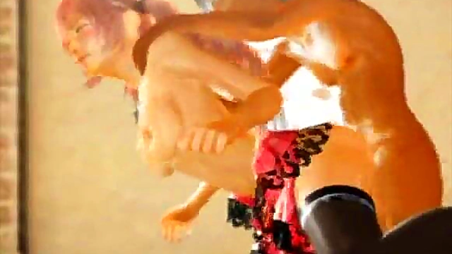 Serah from Final Fantasy XIII Gets Animated for Hot 3D Toon Action