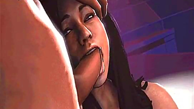 Punished Miranda Lawson Suffers Intense 3D Hentai Mass Punishment Effects