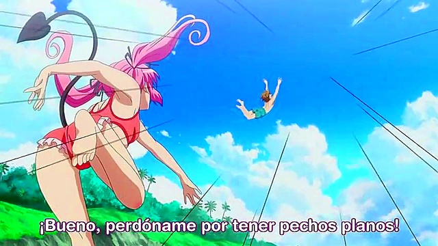 Lively Anime Babe Seduces With Ecchi Action In Motto To Love Ru