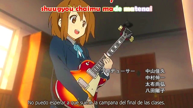 K-ON! Anime Girls Rock Out With Sexy Music Performance
