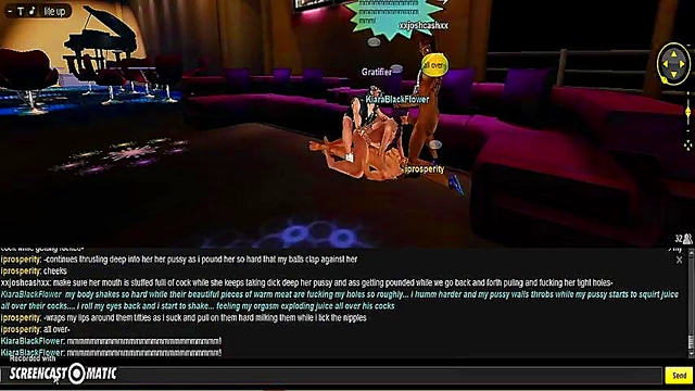 Kiara Gets Gangbanged in 3D Hentai Porn Animation