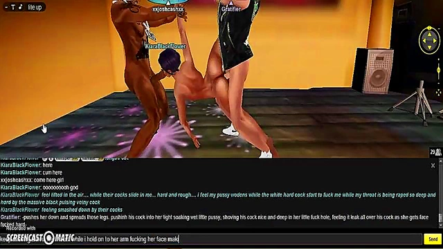 Kiara Gets Gangbanged in 3D Hentai Porn Animation