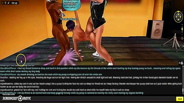 Kiara Gets Gangbanged in 3D Hentai Porn Animation