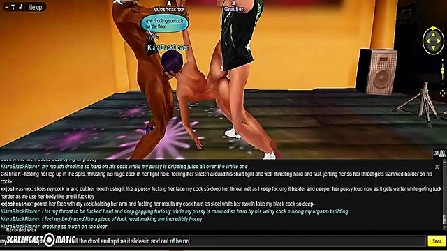 Kiara Gets Gangbanged in 3D Hentai Porn Animation